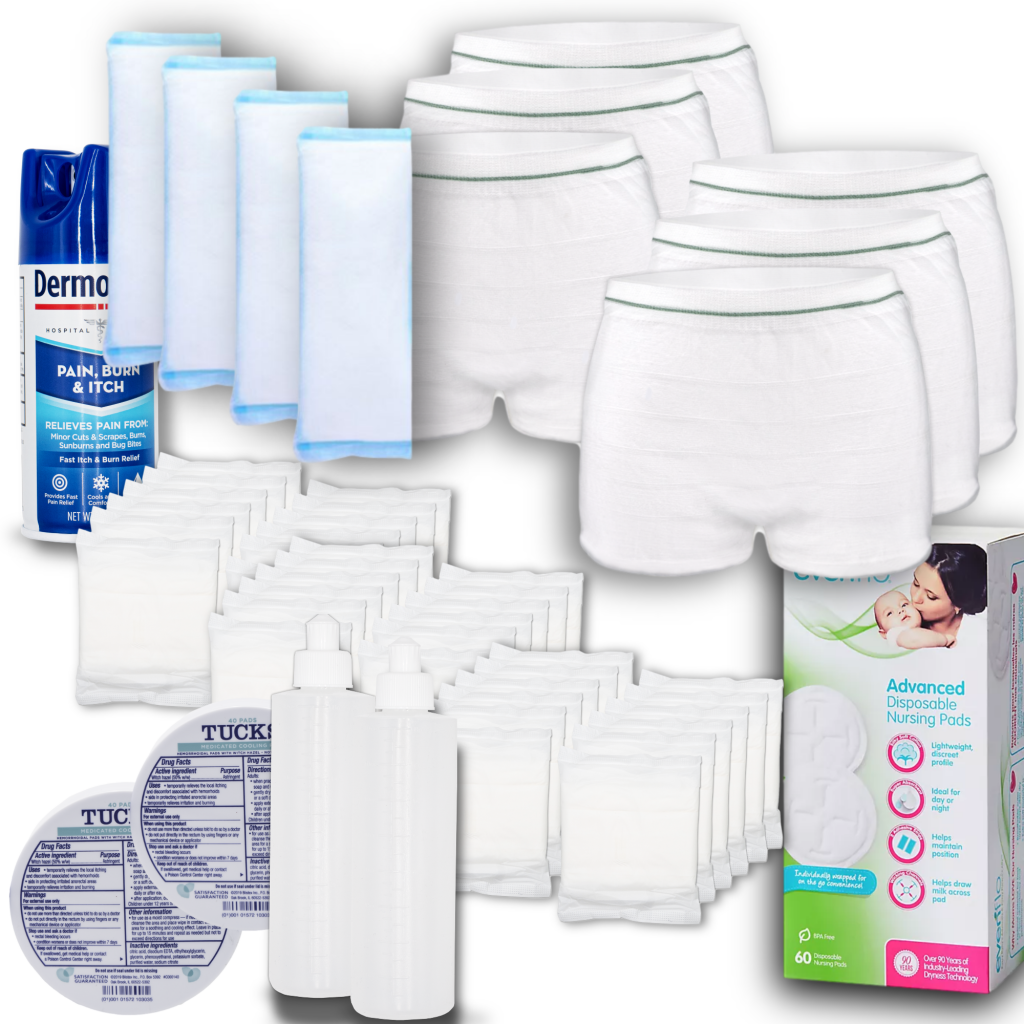 Gladness Deluxe Postpartum Essentials Kit